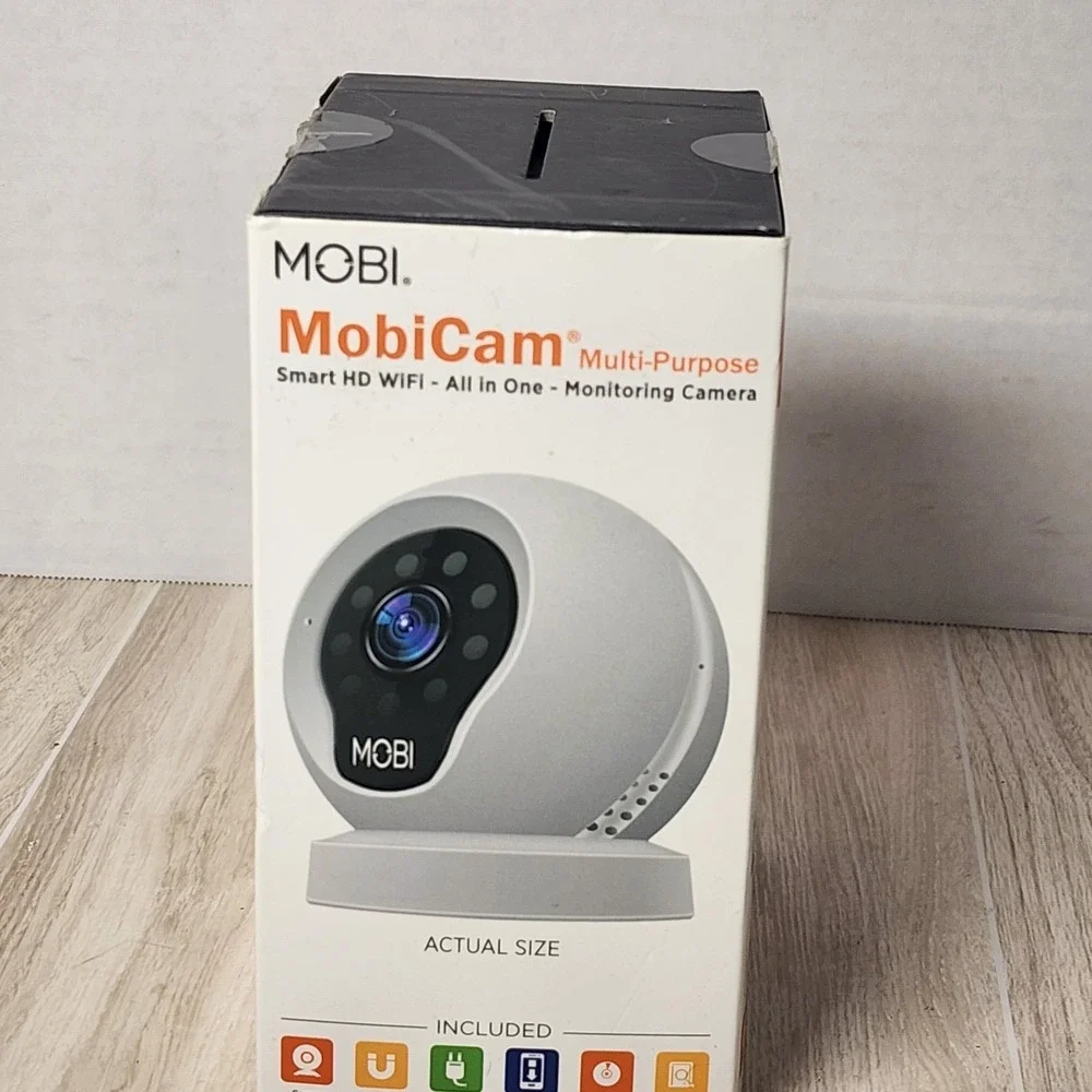 MobiCam Wi-fi Video Baby Monitoring System Camera Night Vision For IOS & Android